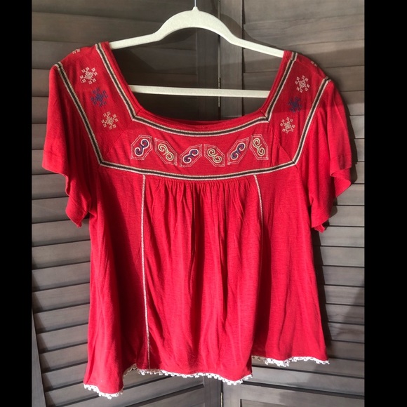 Free people embroidered blouse - Picture 2 of 2